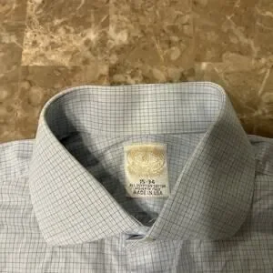 Brooks Brothers | Shirts | Brooks Brothers Shirt Mens 5 34 Egyptian Cotton  Long Sleeve Golden Fleece Usa | Poshmark